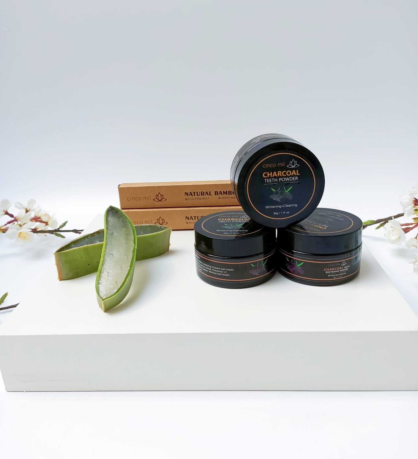 Charcoal Teethwhitener voor wittere en gezonde tanden